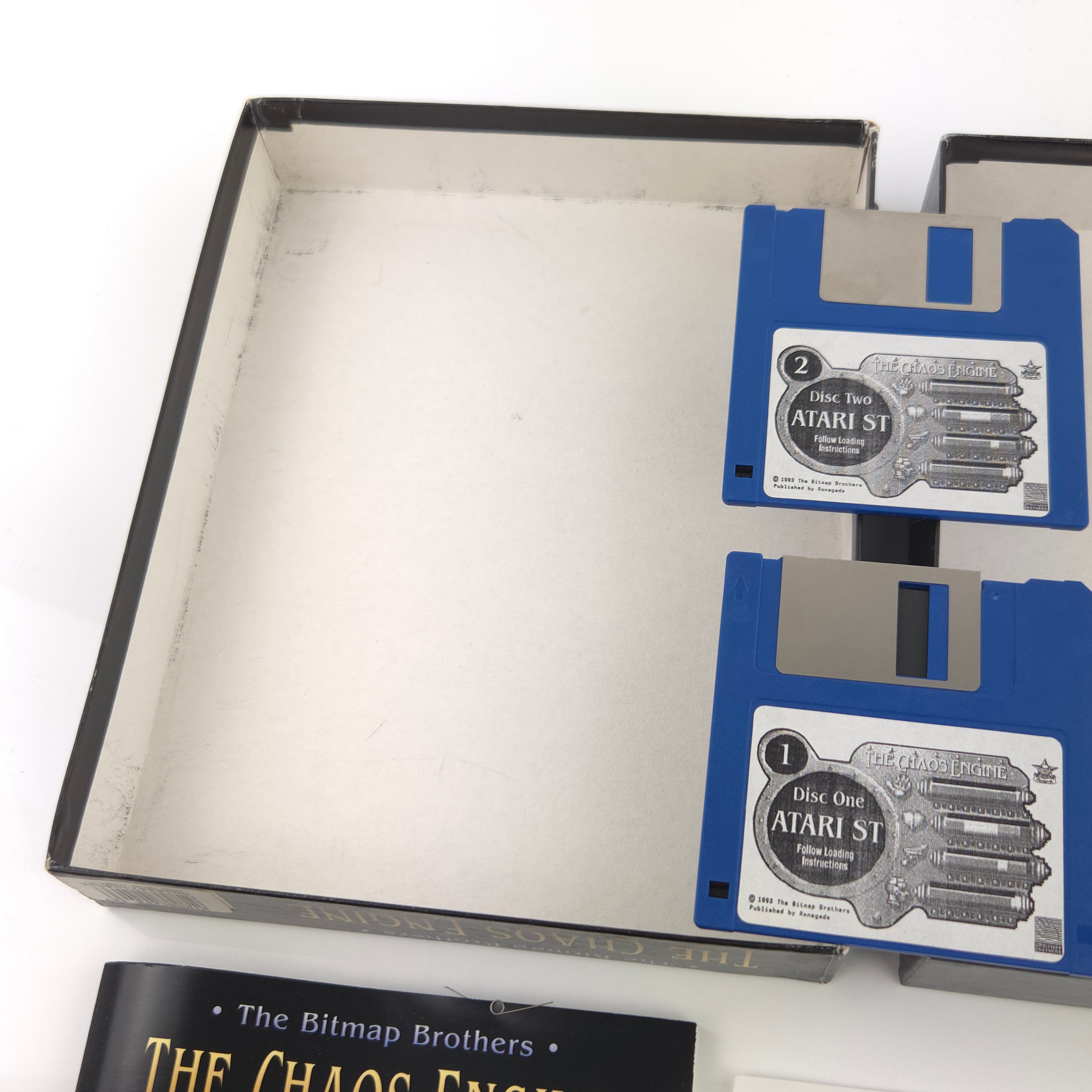 Atari ST STE Spiel : The Chaos Engine Bitmap Brothers - Diskette Anleitung OVP