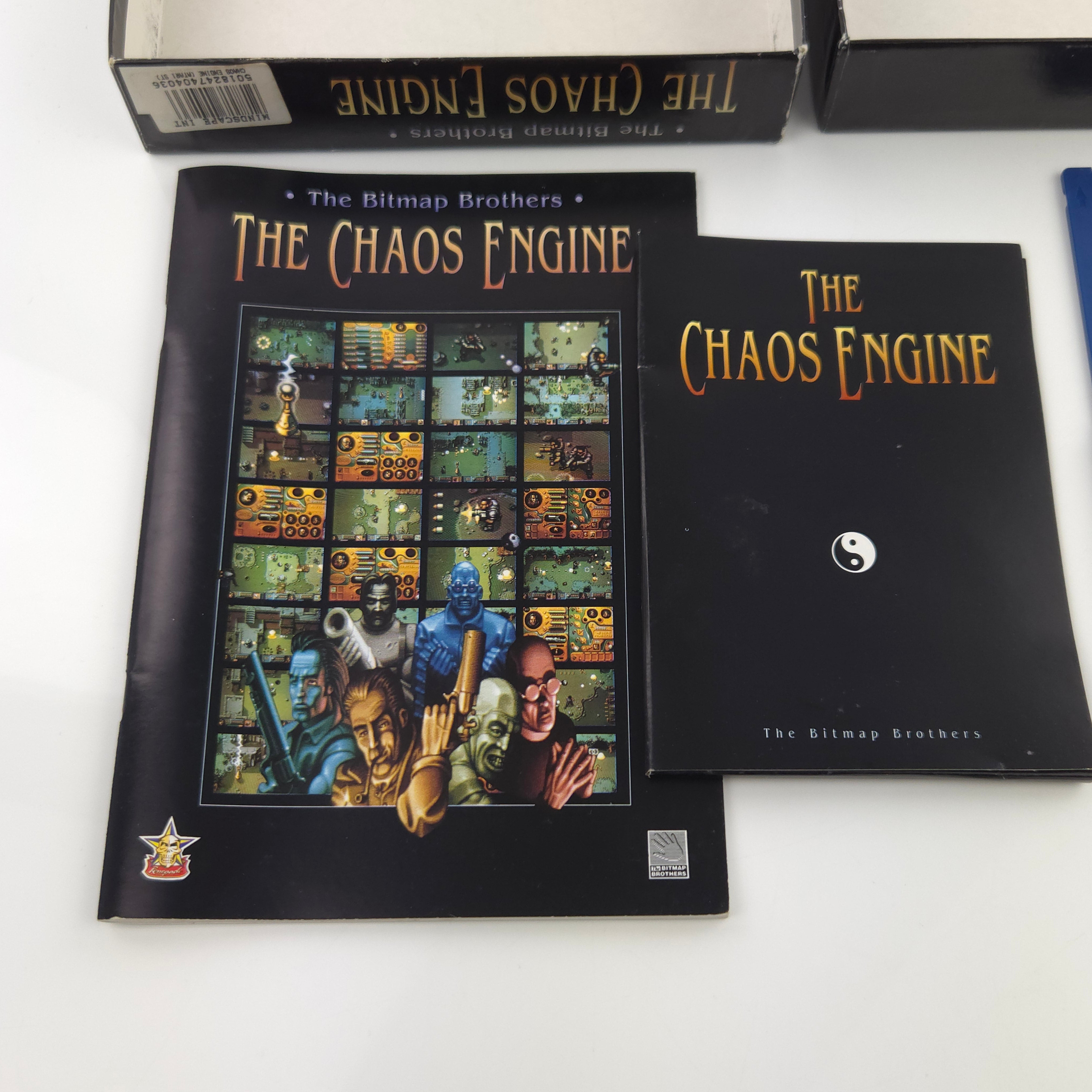 Atari ST STE Spiel : The Chaos Engine Bitmap Brothers  Diskette Anleitung OVP 02