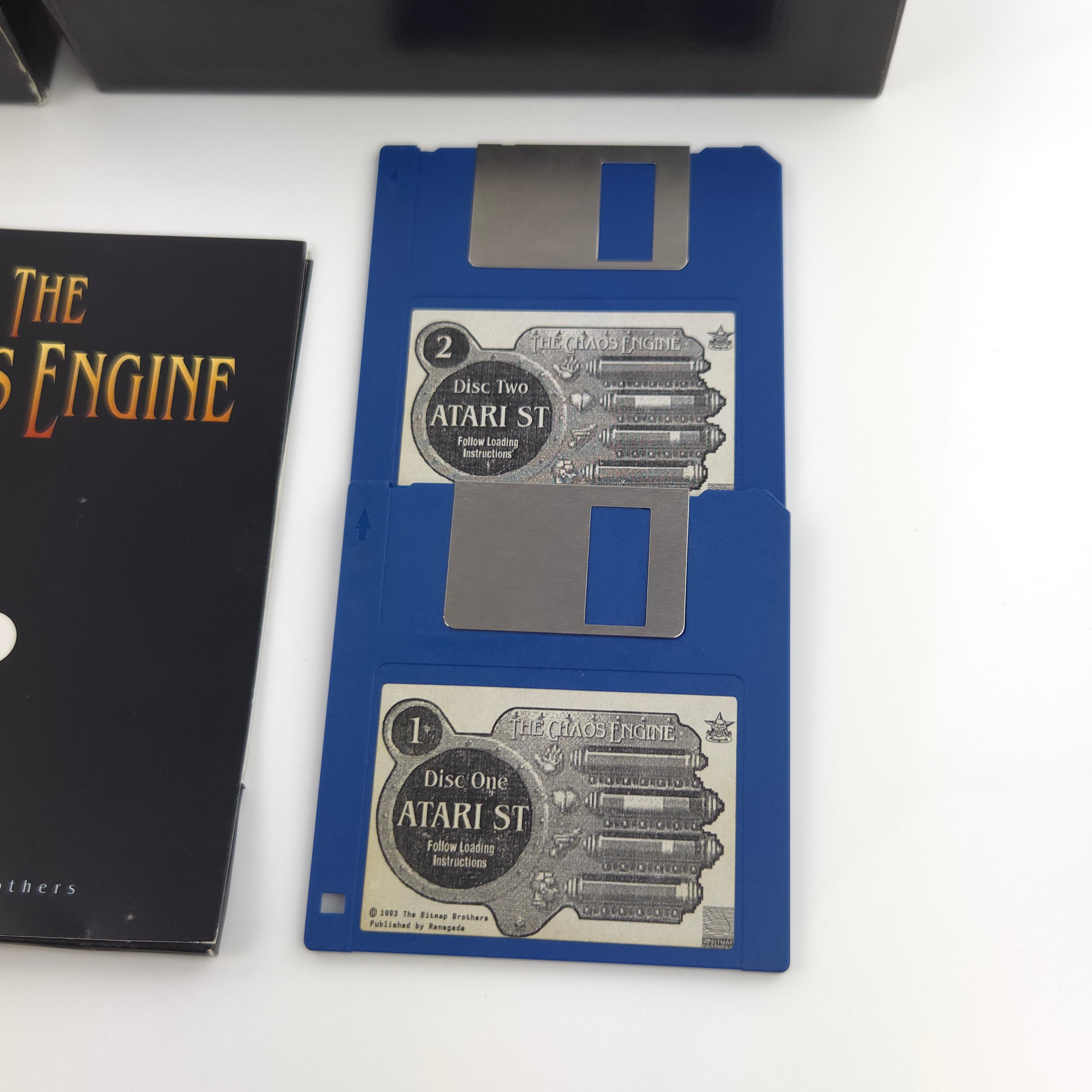 Atari ST STE Spiel : The Chaos Engine Bitmap Brothers  Diskette Anleitung OVP 02