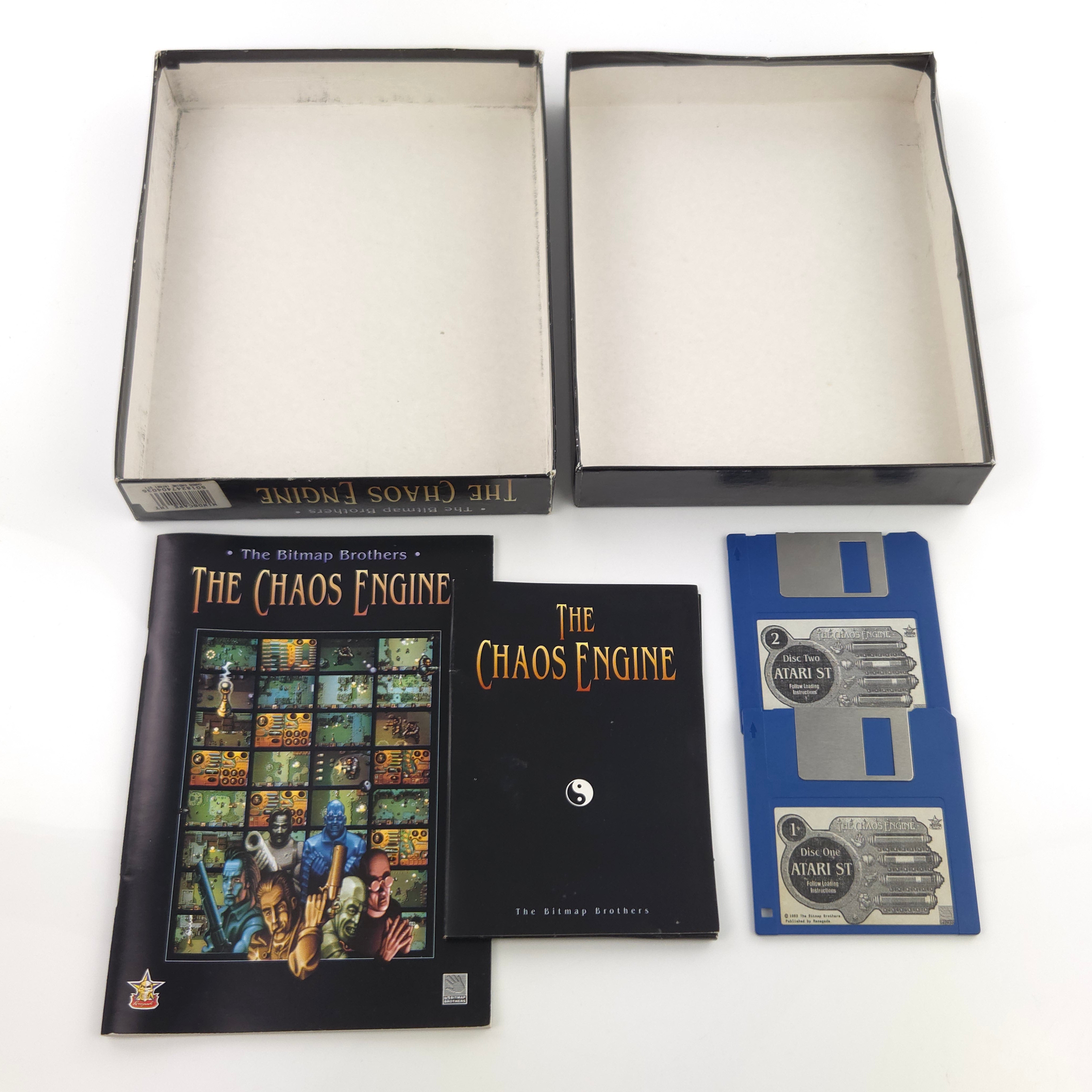 Atari ST STE Spiel : The Chaos Engine Bitmap Brothers  Diskette Anleitung OVP 02