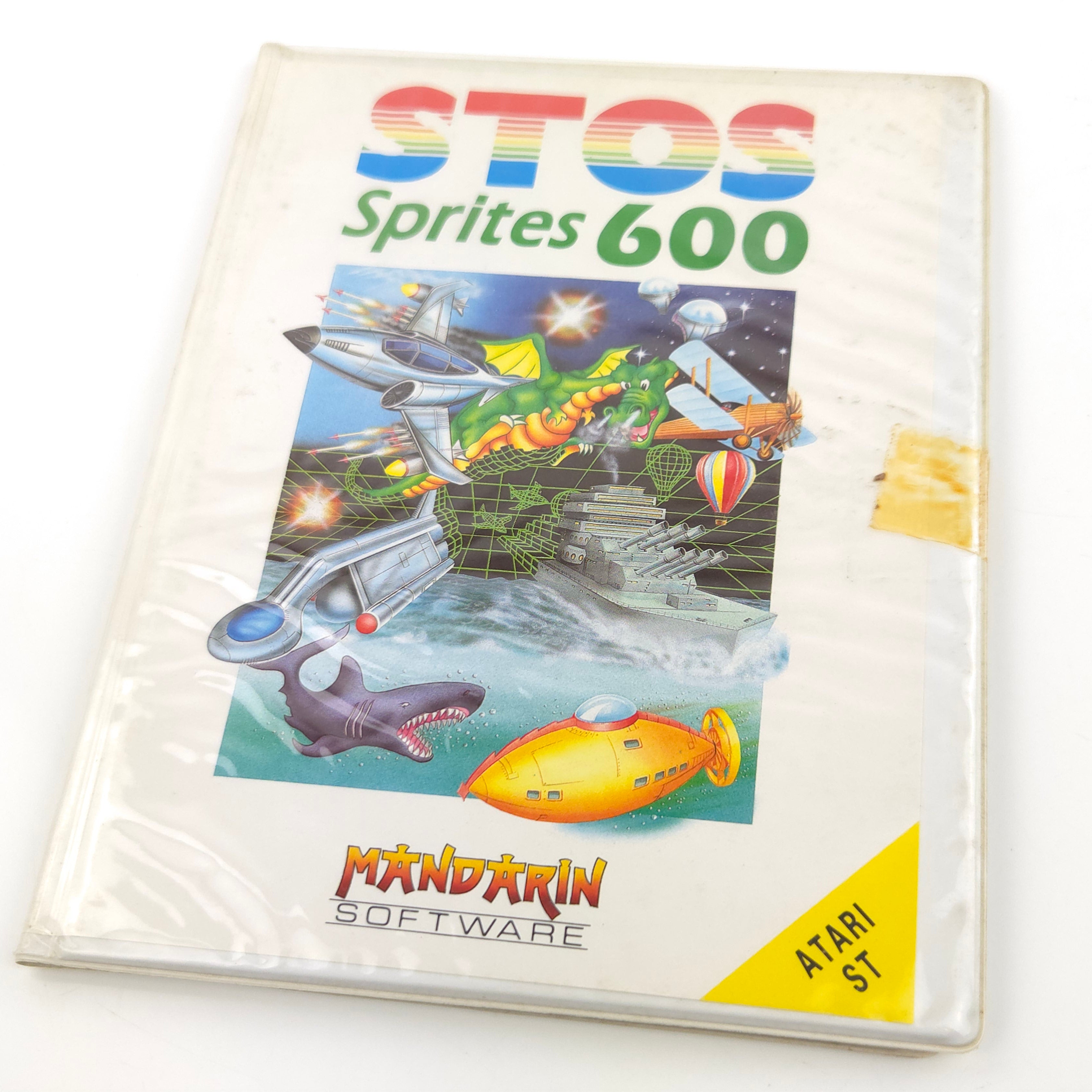 Atari ST STE Spiel : Stos Sprites 600 - Diskette Anleitung OVP / Mandarin