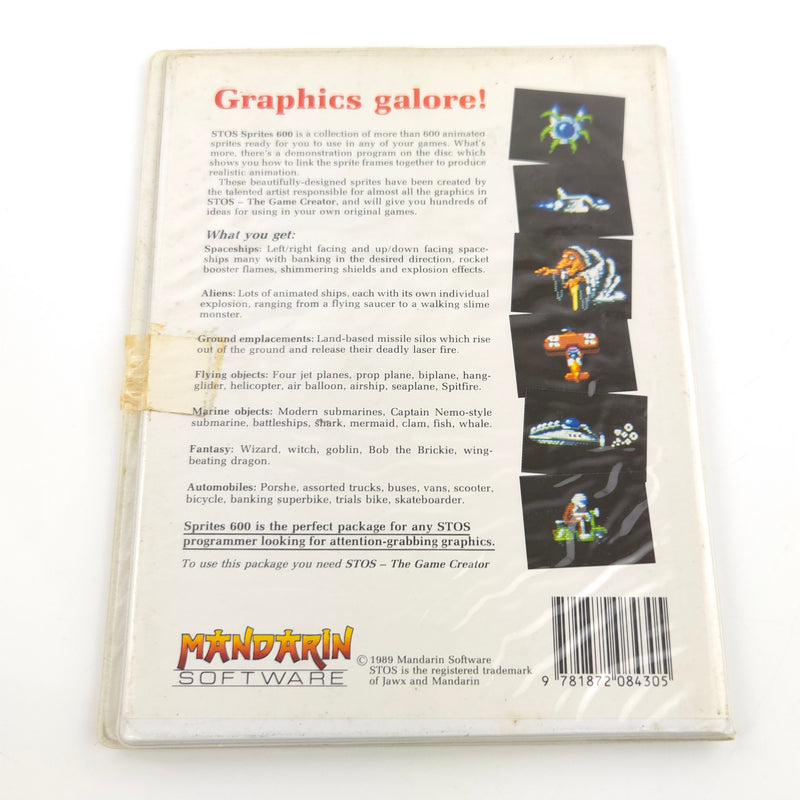 Atari ST STE Spiel : Stos Sprites 600 - Diskette Anleitung OVP / Mandarin