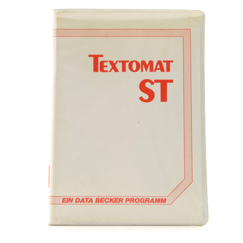 Atari ST STE Spiel Anwendung : Textomat ST - Diskette Anleitung OVP  Data Becker