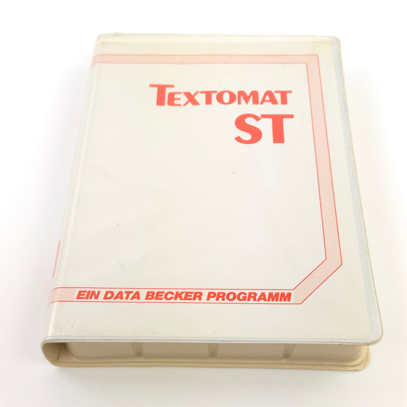 Atari ST STE Spiel Anwendung : Textomat ST - Diskette Anleitung OVP  Data Becker