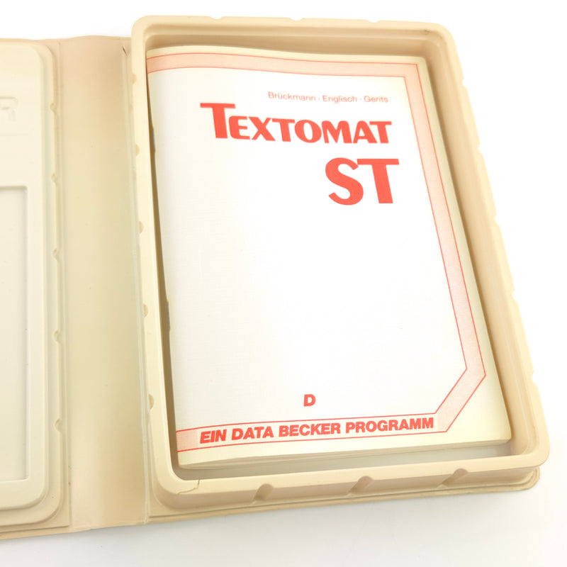 Atari ST STE Spiel Anwendung : Textomat ST - Diskette Anleitung OVP  Data Becker