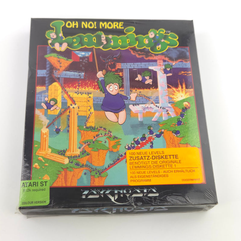 Atari ST STE Spiel : Oh No More Lemmings - Diskette Anleitung OVP / Psygnosis