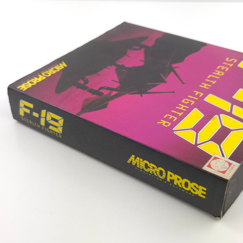 Atari ST STE Spiel : F-19 Stealth Fighter - Diskette Anleitung OVP / Micro Prose