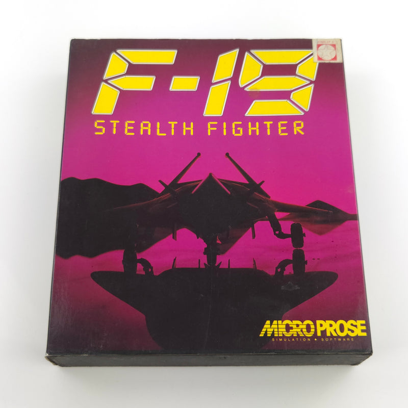 Atari ST STE Spiel : F-19 Stealth Fighter - Diskette Anleitung OVP / Micro Prose