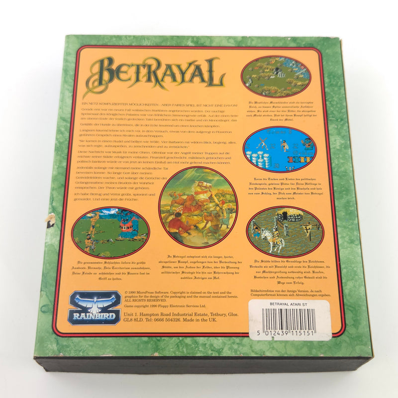 Atari ST STE Spiel : Betrayal - Diskette Anleitung OVP / Rainbird