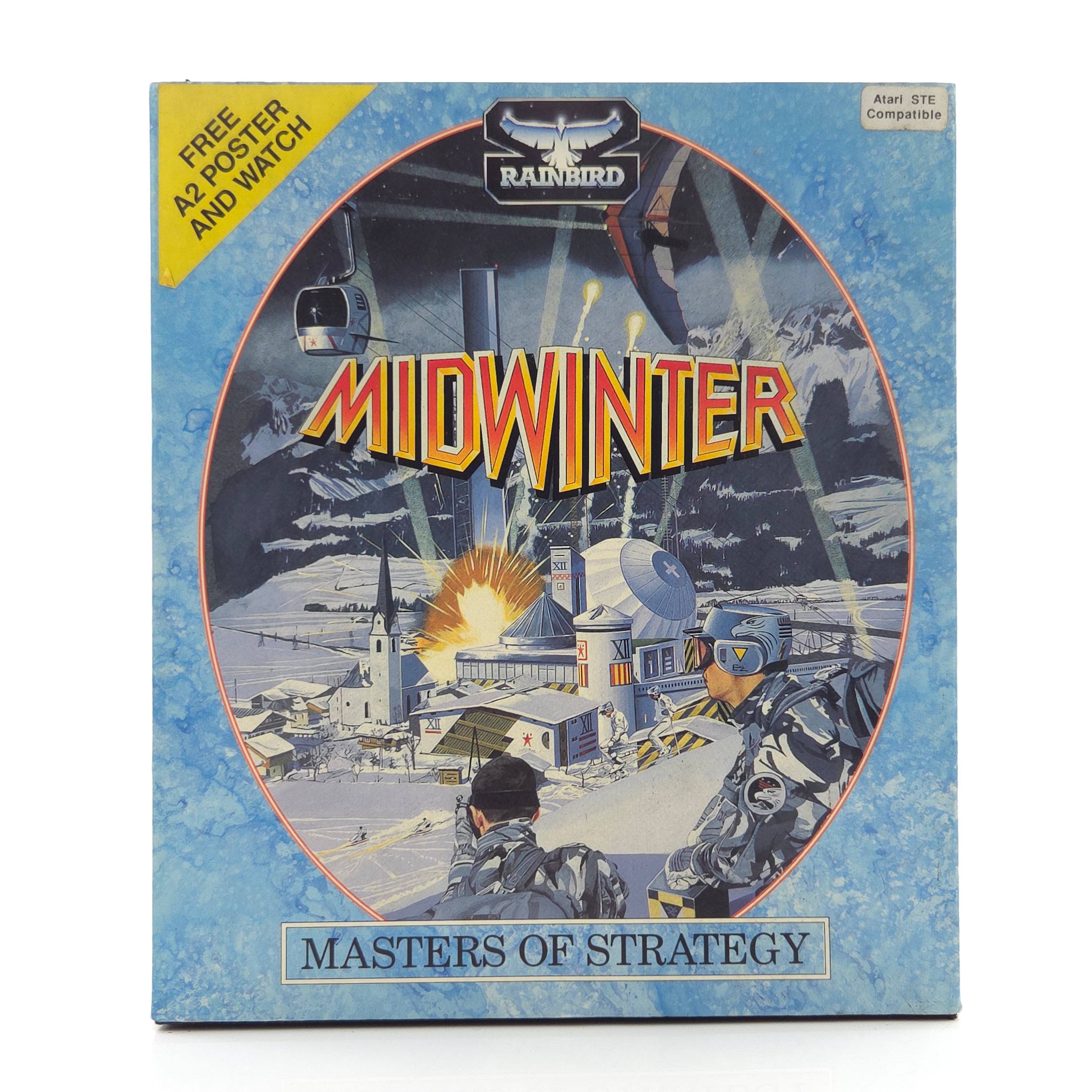 Atari ST STE Spiel : Midwinter I & II Flames of Freedom - Diskette Anleitung OVP