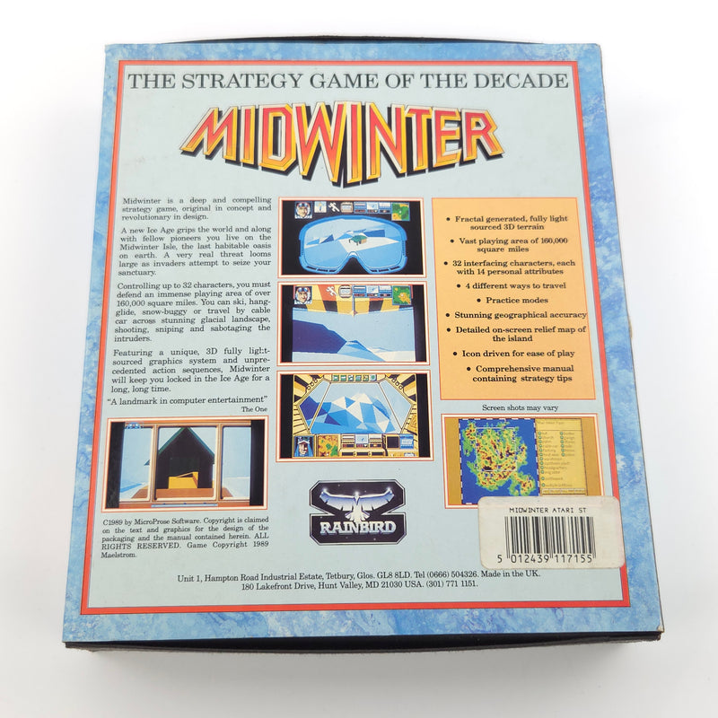 Atari ST STE Spiel : Midwinter I & II Flames of Freedom - Diskette Anleitung OVP