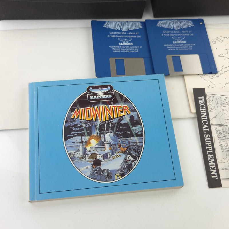 Atari ST STE Spiel : Midwinter I & II Flames of Freedom - Diskette Anleitung OVP