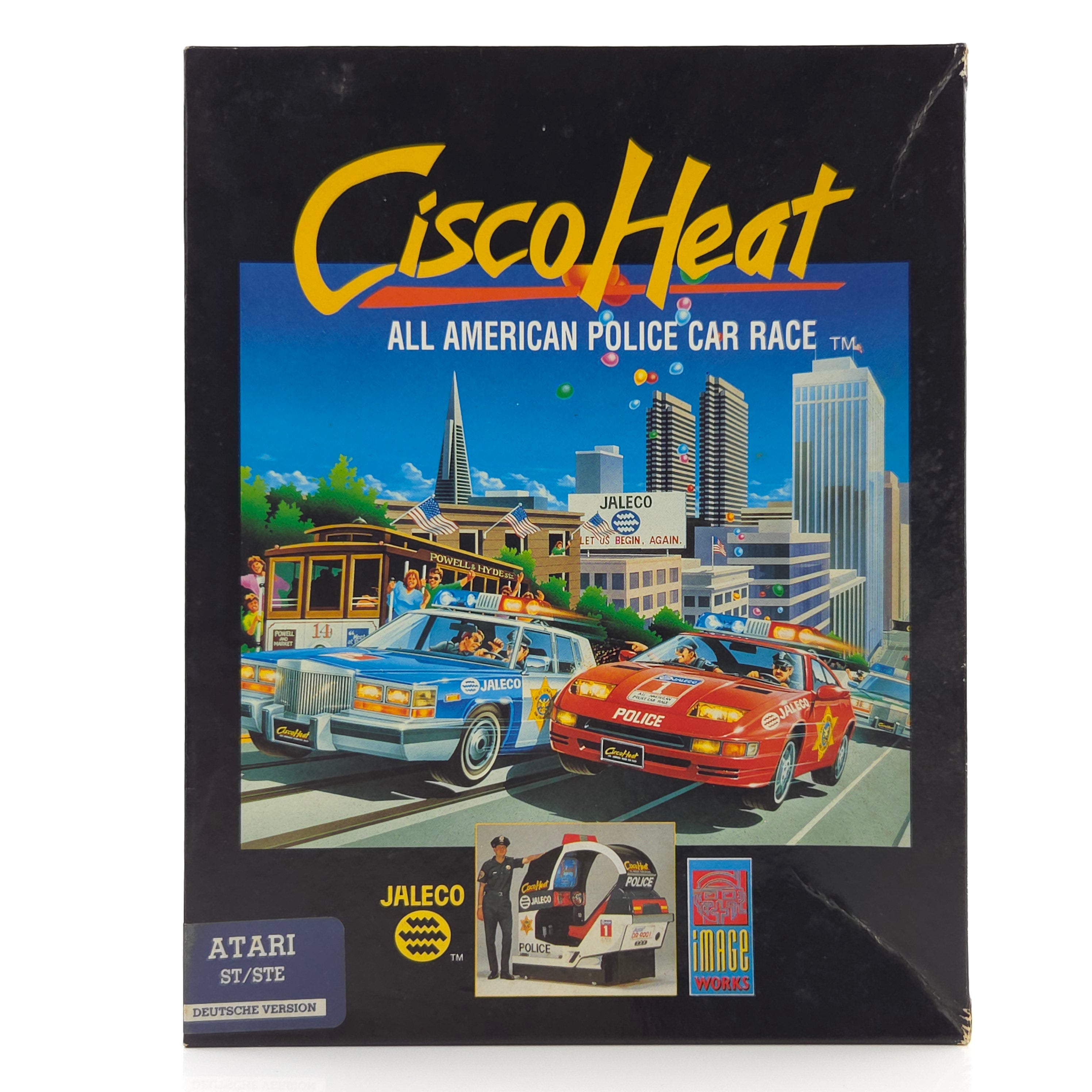 Atari ST STE Spiel : Cisco Heat - Diskette Anleitung OVP / Jaleco
