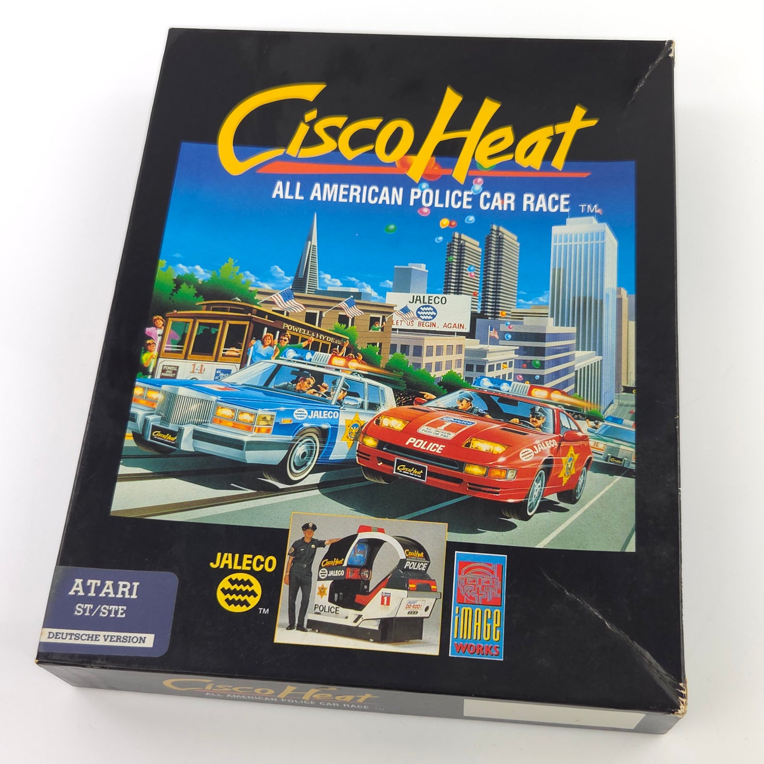Atari ST STE Spiel : Cisco Heat - Diskette Anleitung OVP / Jaleco
