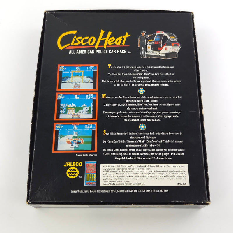 Atari ST STE Spiel : Cisco Heat - Diskette Anleitung OVP / Jaleco