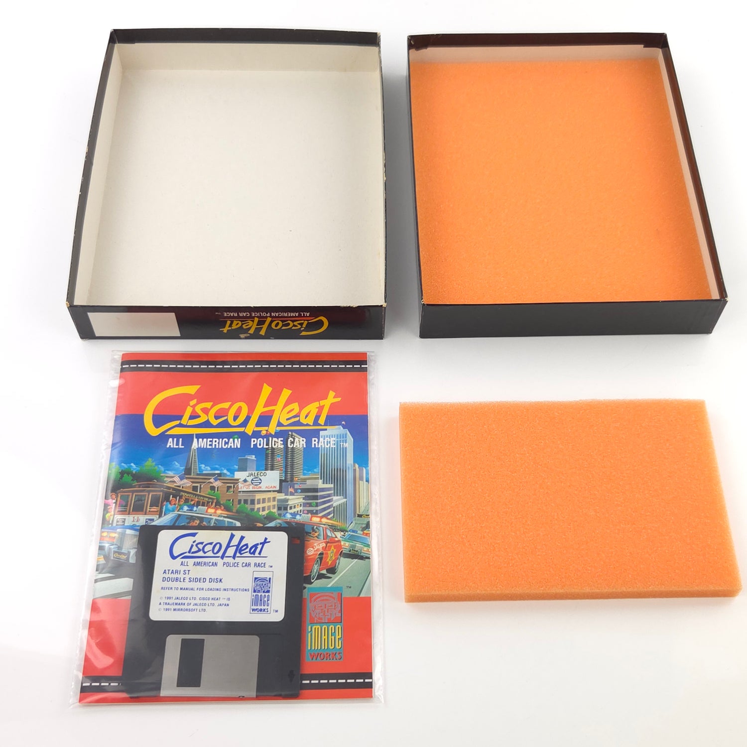 Atari ST STE Spiel : Cisco Heat - Diskette Anleitung OVP / Jaleco