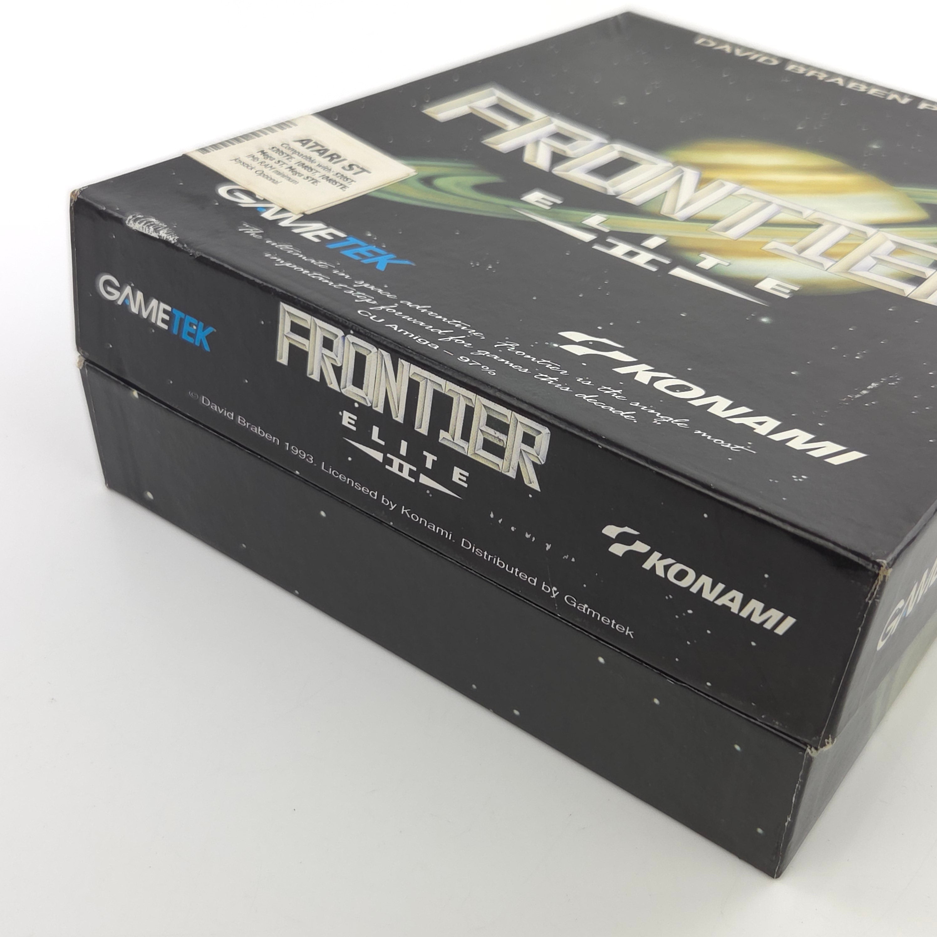 Atari ST STE Spiel : Frontier Elite II - Diskette Anleitung OVP / Konami
