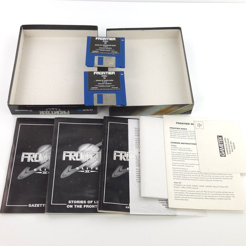 Atari ST STE Spiel : Frontier Elite II - Diskette Anleitung OVP / Konami