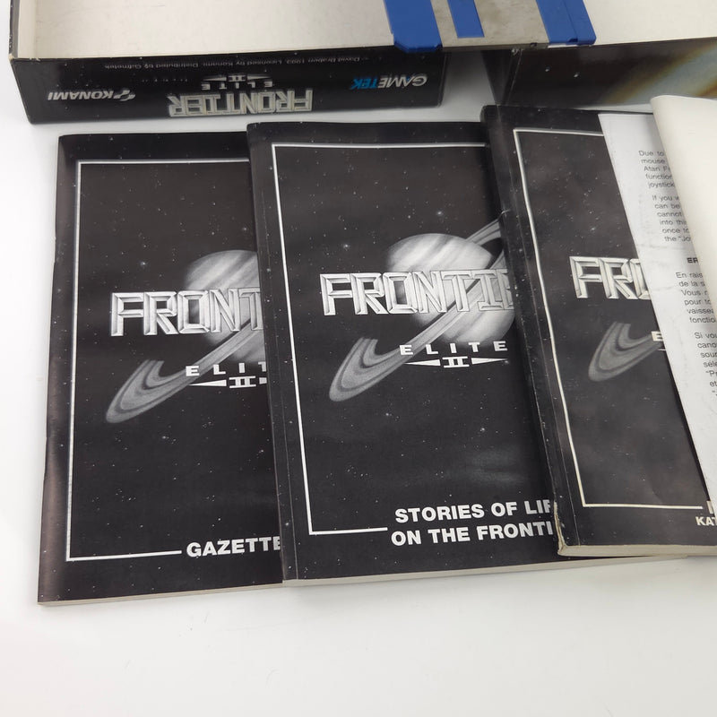 Atari ST STE Spiel : Frontier Elite II - Diskette Anleitung OVP / Konami