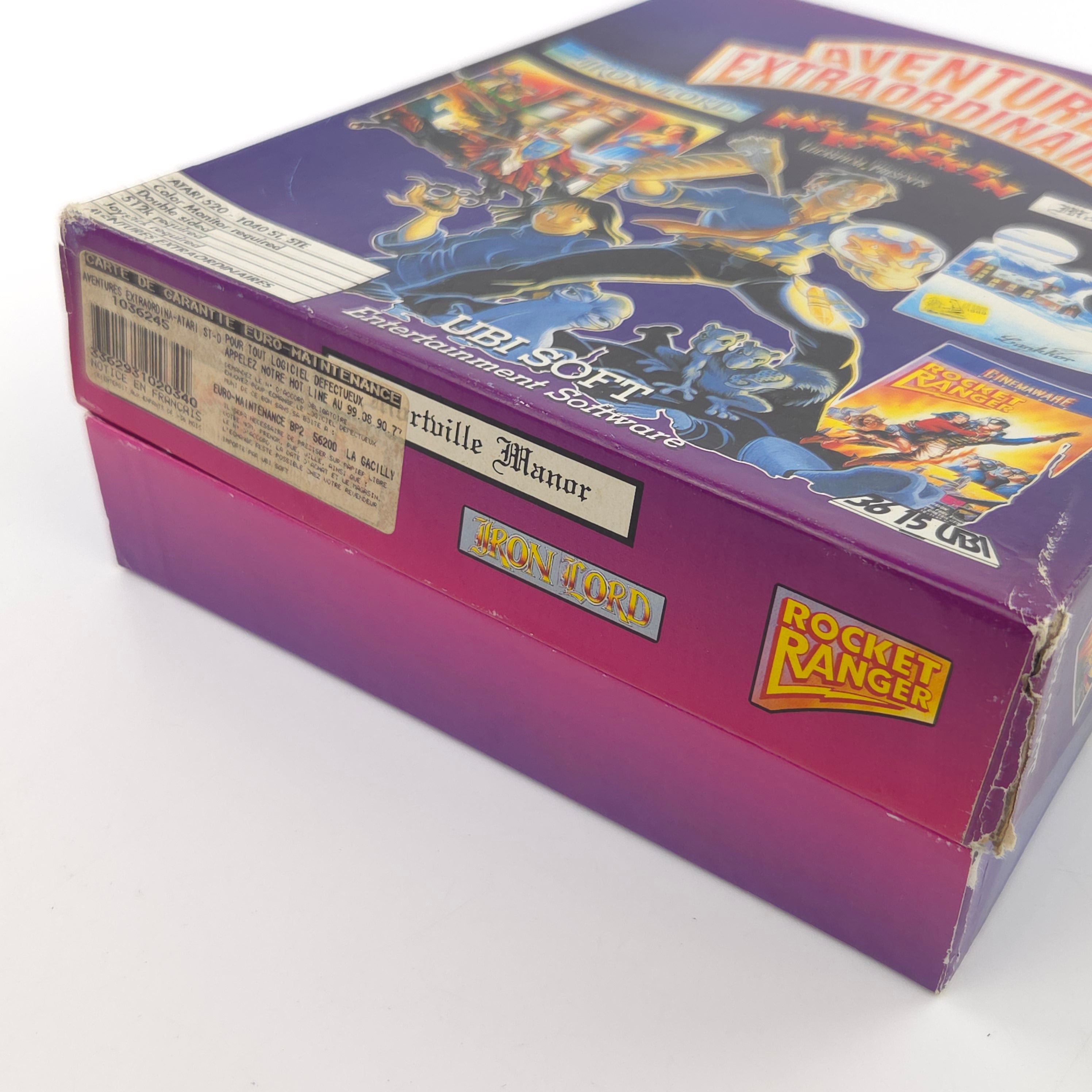 Atari ST STE Spiel : Aventures Extraordinaires - Diskette Anleitung OVP
