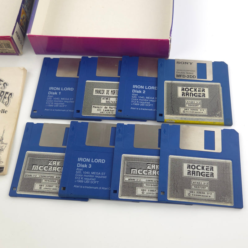 Atari ST STE Spiel : Aventures Extraordinaires - Diskette Anleitung OVP