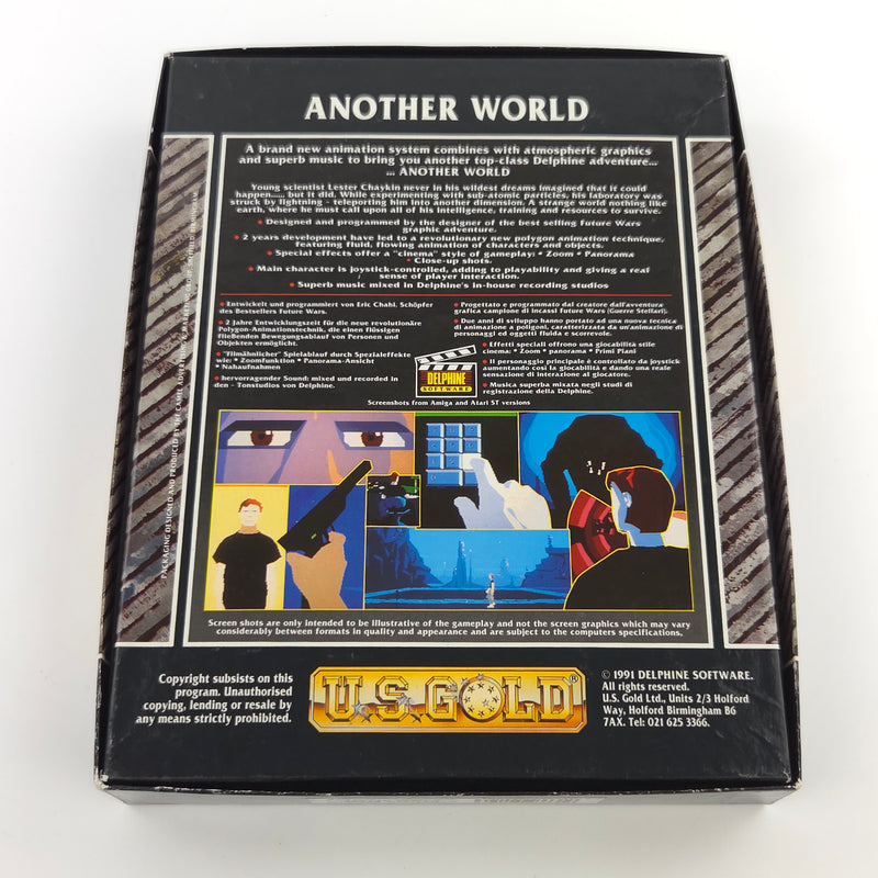 Atari ST STE Spiel : Another World - Diskette Anleitung OVP / US Gold