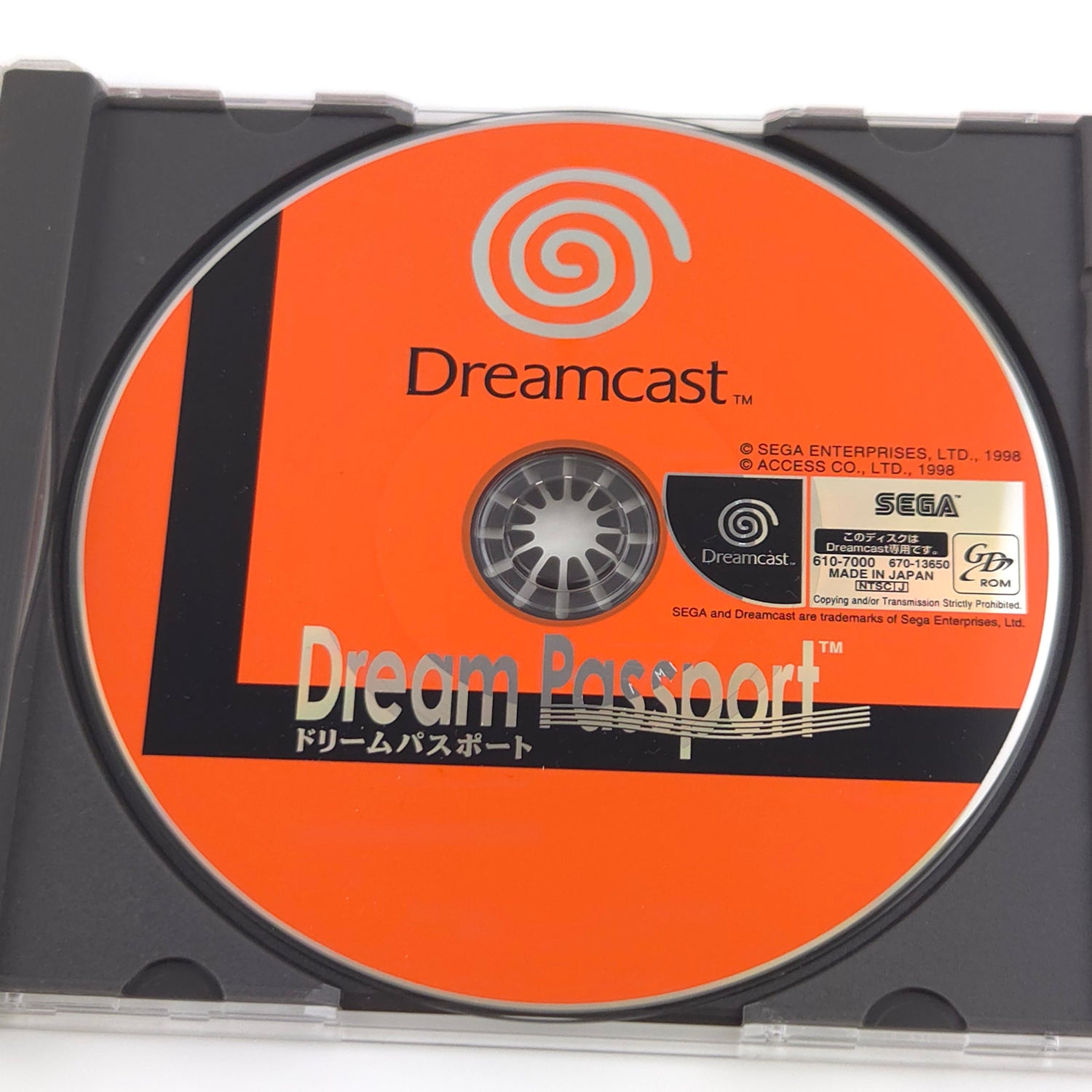 Sega Dreamcast Spiel : Dream Passport - CD Anleitung OVP / NTSC-J JAPAN
