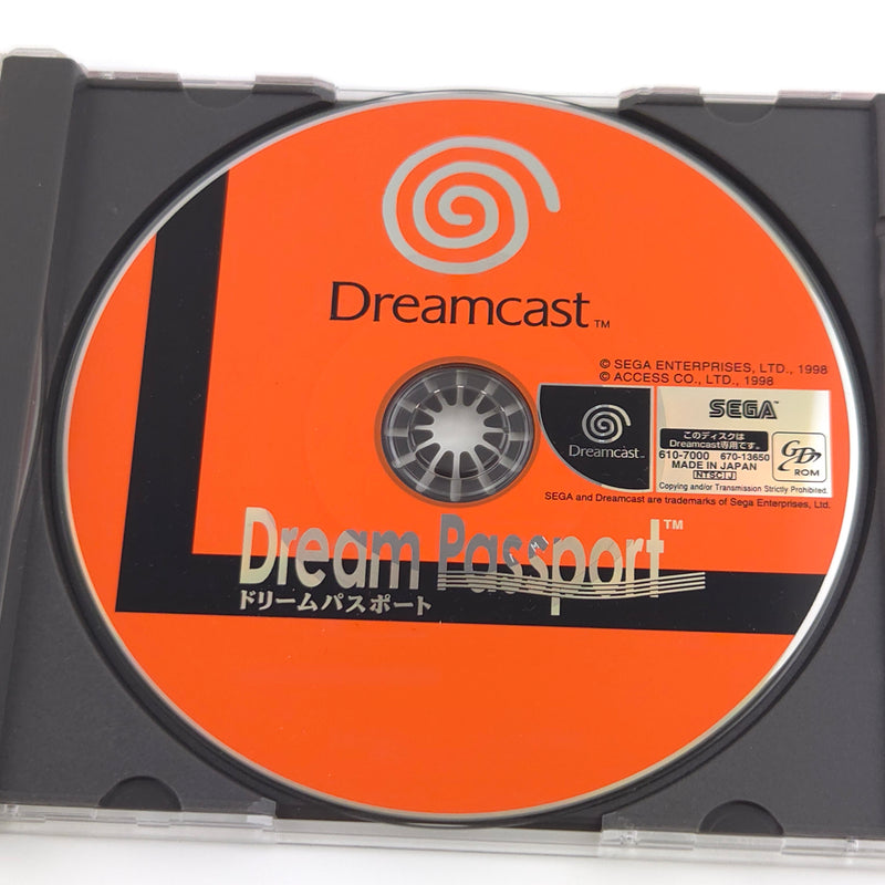 Sega Dreamcast Spiel : Dream Passport - CD Anleitung OVP / NTSC-J JAPAN