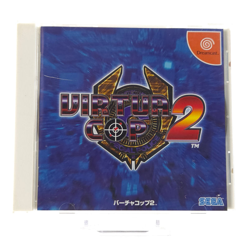 Sega Dreamcast Spiel : Virtua Cop 2 - CD Anleitung OVP / NTSC-J JAPAN