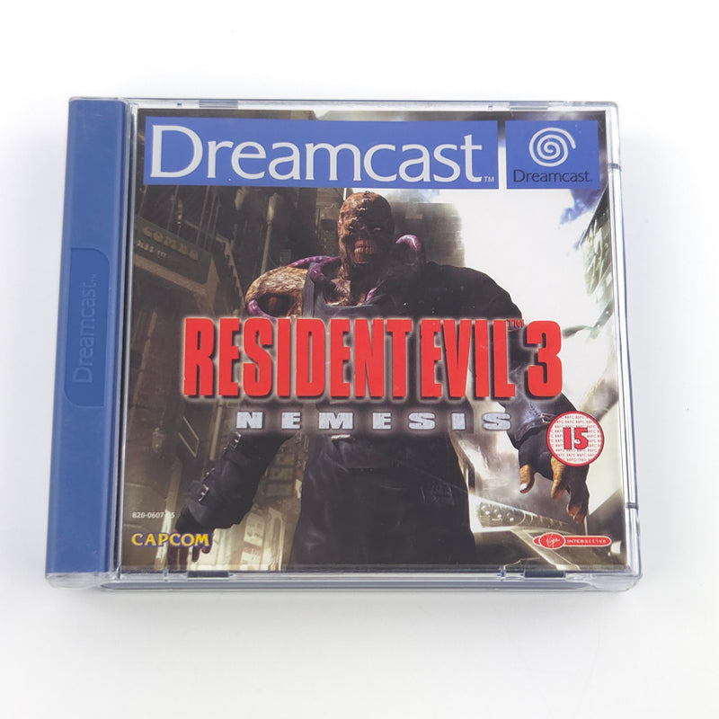 Sega Dreamcast Spiel : Resident Evil 3 Nemesis - CD Anleitung OVP / PAL DC
