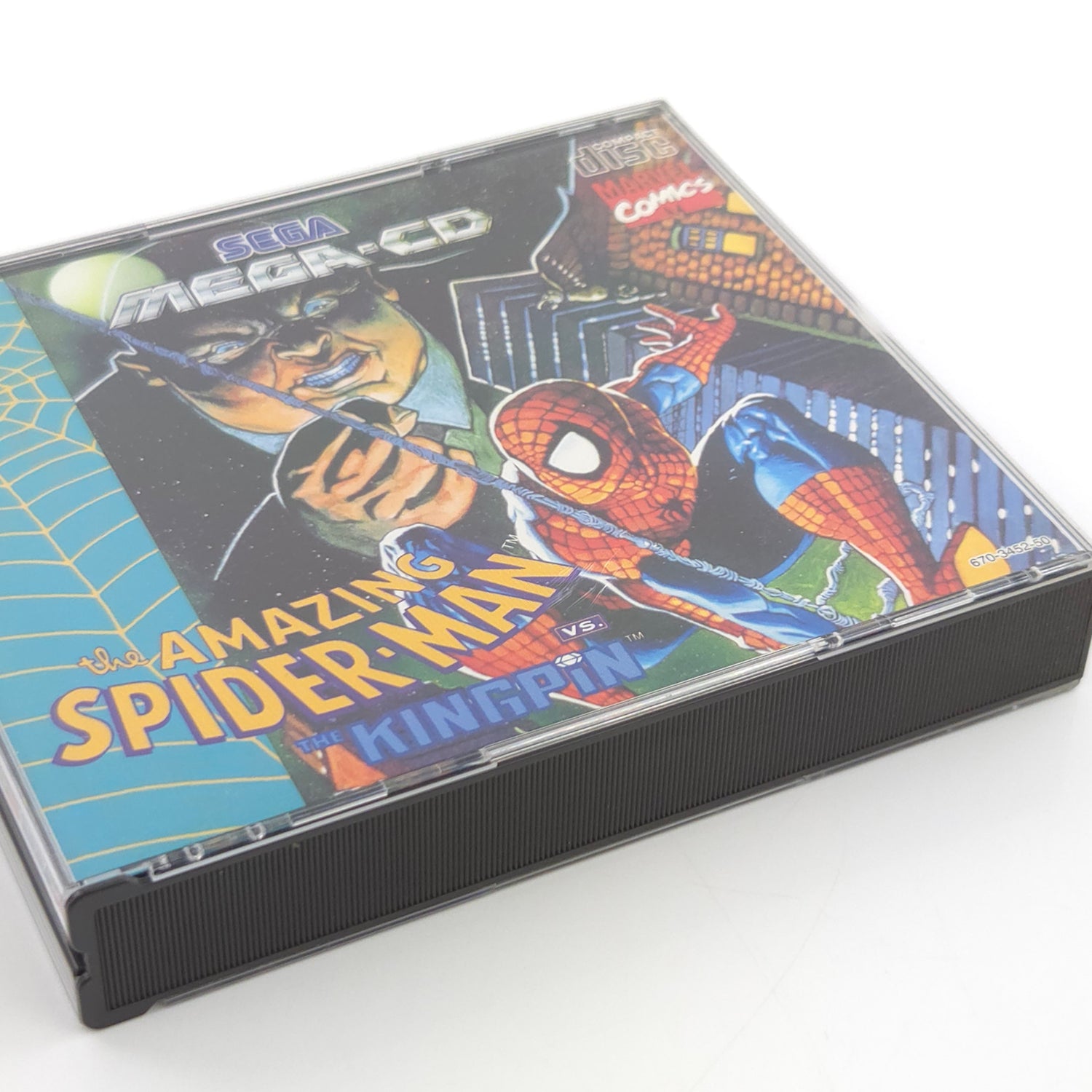 Sega Mega-CD Spiel : The Amazin Spider-Man VS. The Kingpin - CD Anleitung OVP 02