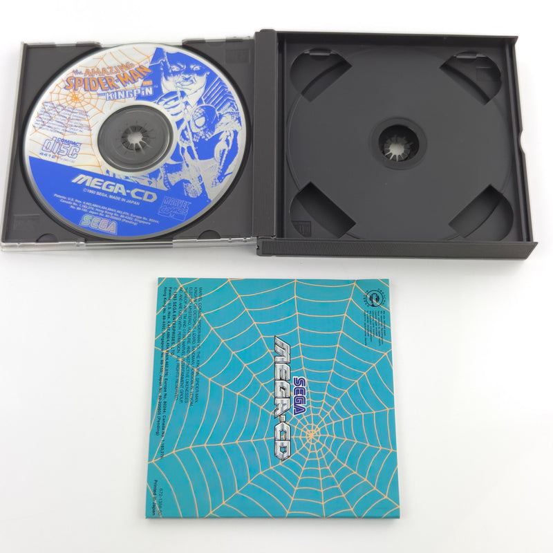 Sega Mega-CD Spiel : The Amazin Spider-Man VS. The Kingpin - CD Anleitung OVP 02