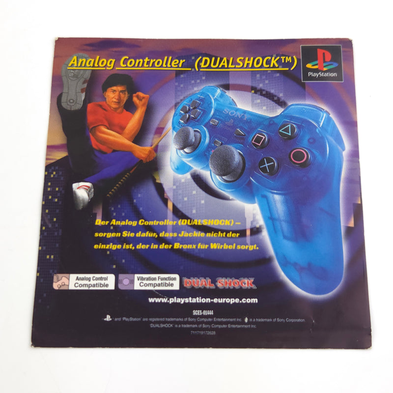 Sony Playstation 1 Spiel : Jackie Chan Stuntmaster - Lose CD Disk / PS1 PSone