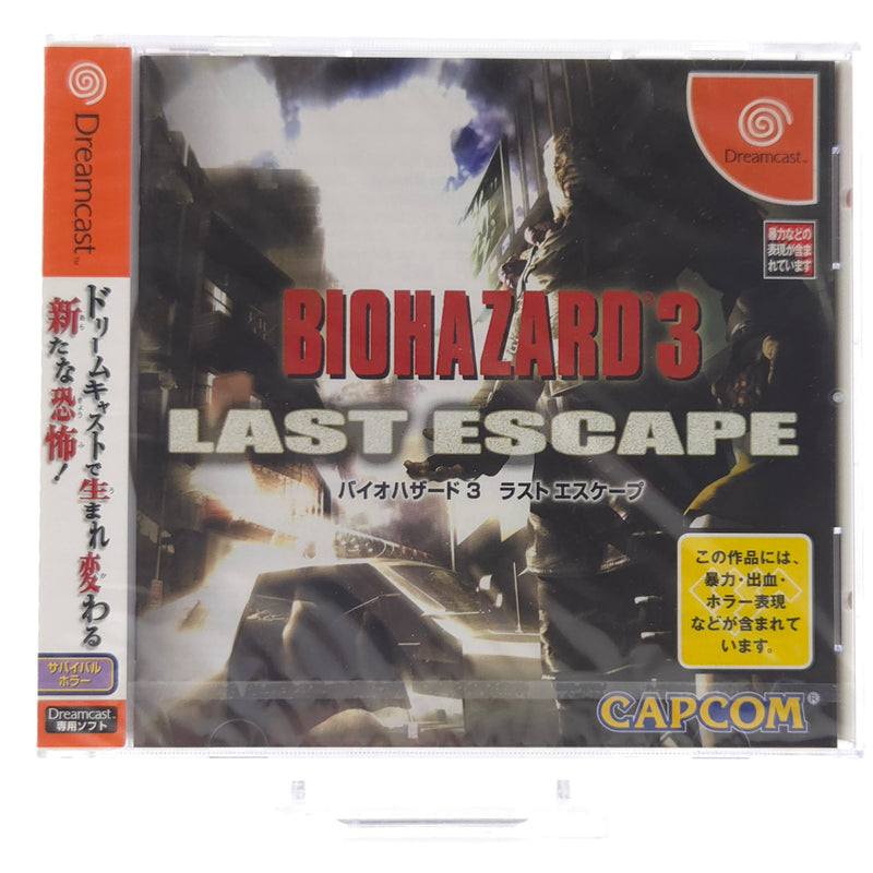Sega Dreamcast Spiel : Biohazard 3 Last Escape - NTSC-J JAPAN OVP NEU SEALED 02