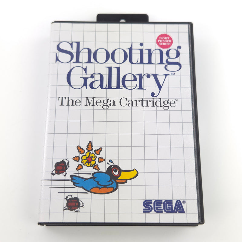 Sega Master System Spiel : Shooting Gallery - SEGA Sticker versiegelt NEU OVP