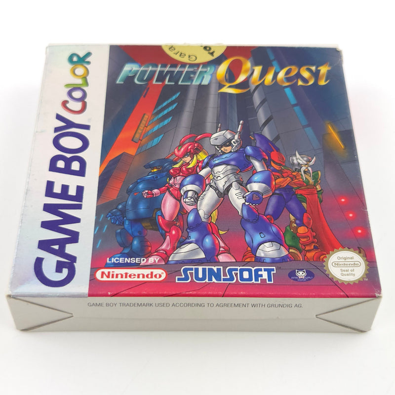 Nintendo Game Boy Color Spiel : Power Quest - Modul Anleitung OVP / GBC PAL