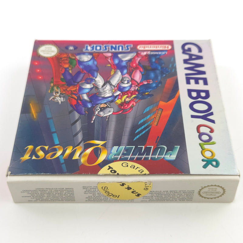 Nintendo Game Boy Color Spiel : Power Quest - Modul Anleitung OVP / GBC PAL