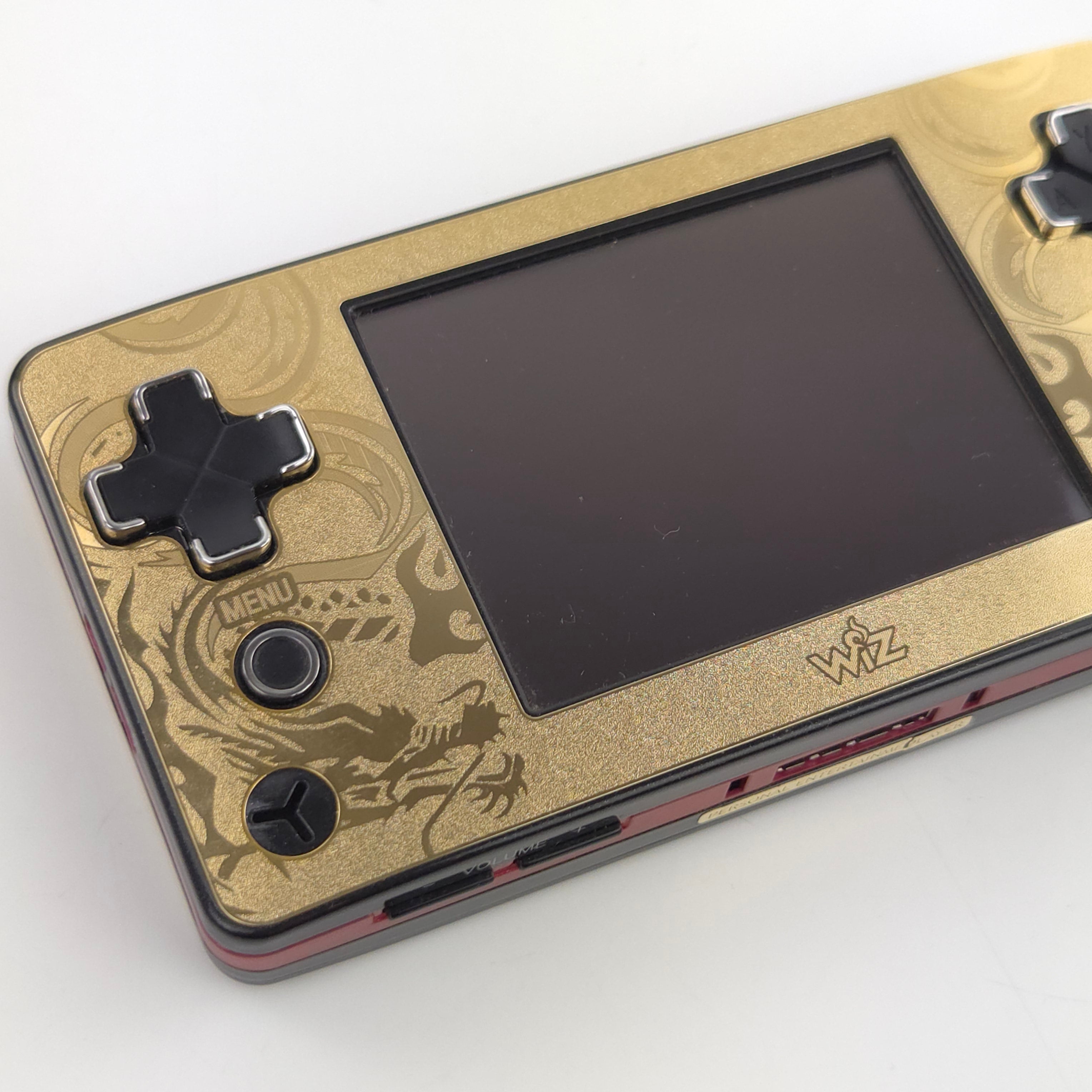 Koreanische Handheld Retro Konsole : GP2X Wiz Console + Spiel Redemption