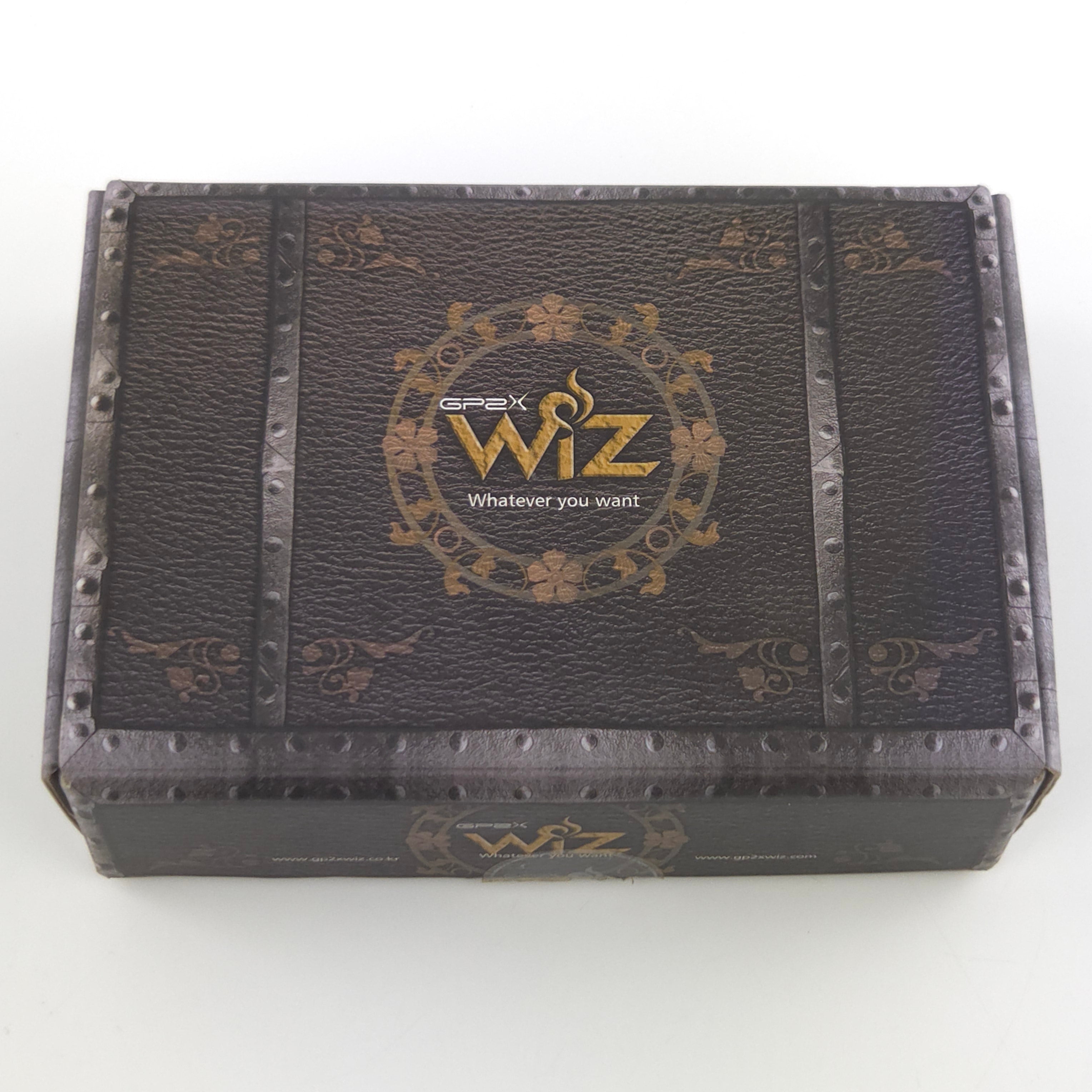 Koreanische Handheld Retro Konsole : GP2X Wiz Console + Spiel Redemption