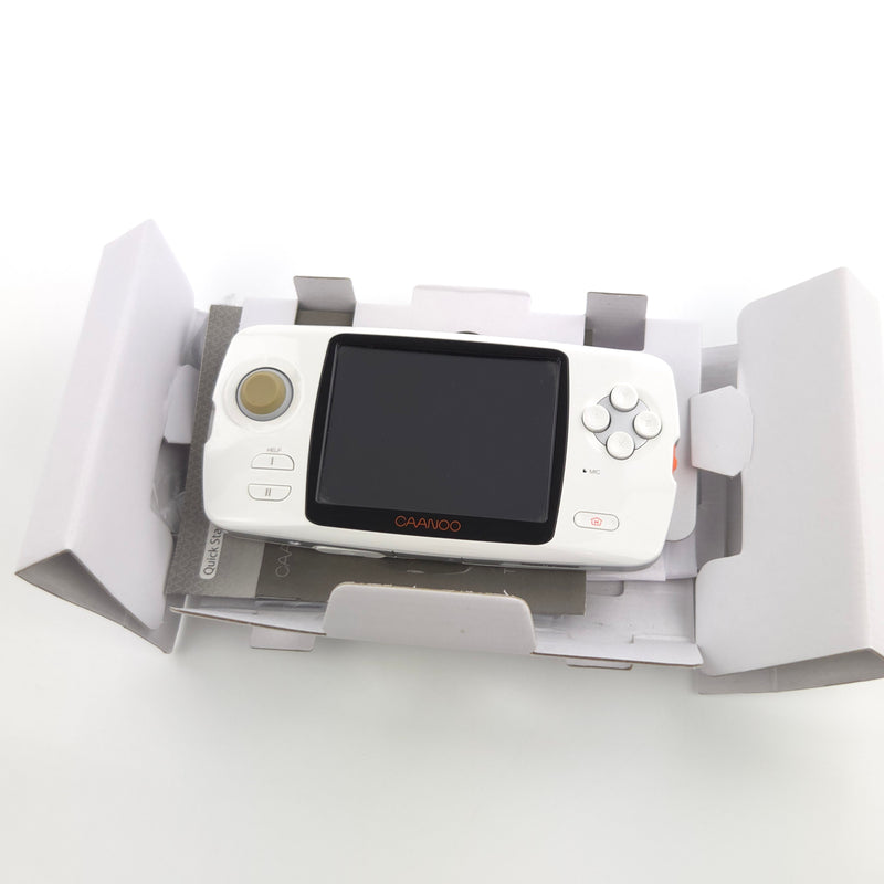 CAANOO Play Forward - The Extreme Network Game Console / OVP Clear white