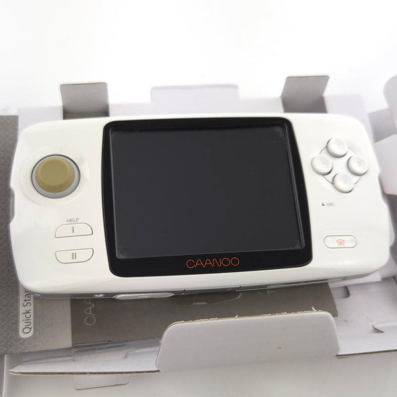 CAANOO Play Forward - The Extreme Network Game Console / OVP Clear white