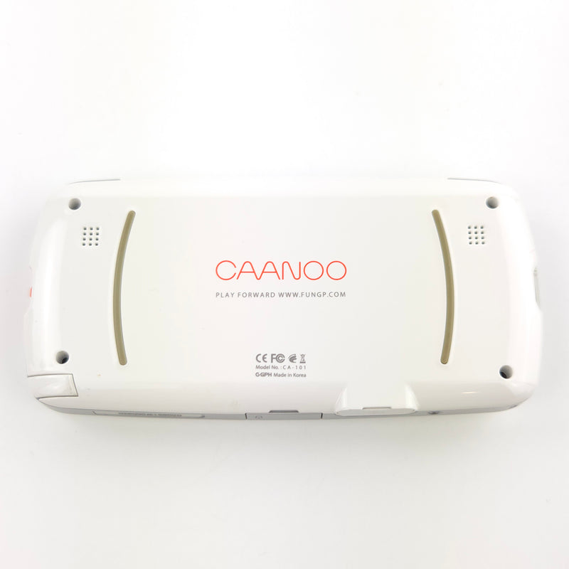 CAANOO Play Forward - The Extreme Network Game Console / OVP Clear white