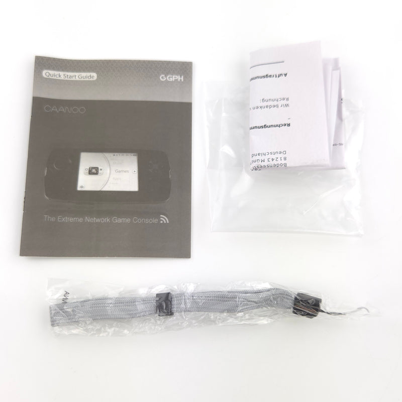 CAANOO Play Forward - The Extreme Network Game Console / OVP Clear white