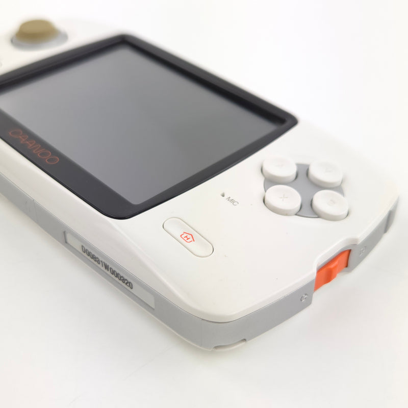 CAANOO Play Forward - The Extreme Network Game Console / OVP Clear white