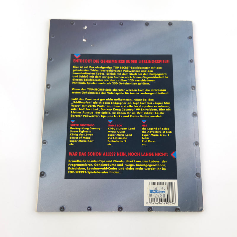 Der offizielle Nintendo Spieleberater : TOP Secret - Lösungsbuch SNES Gameboy