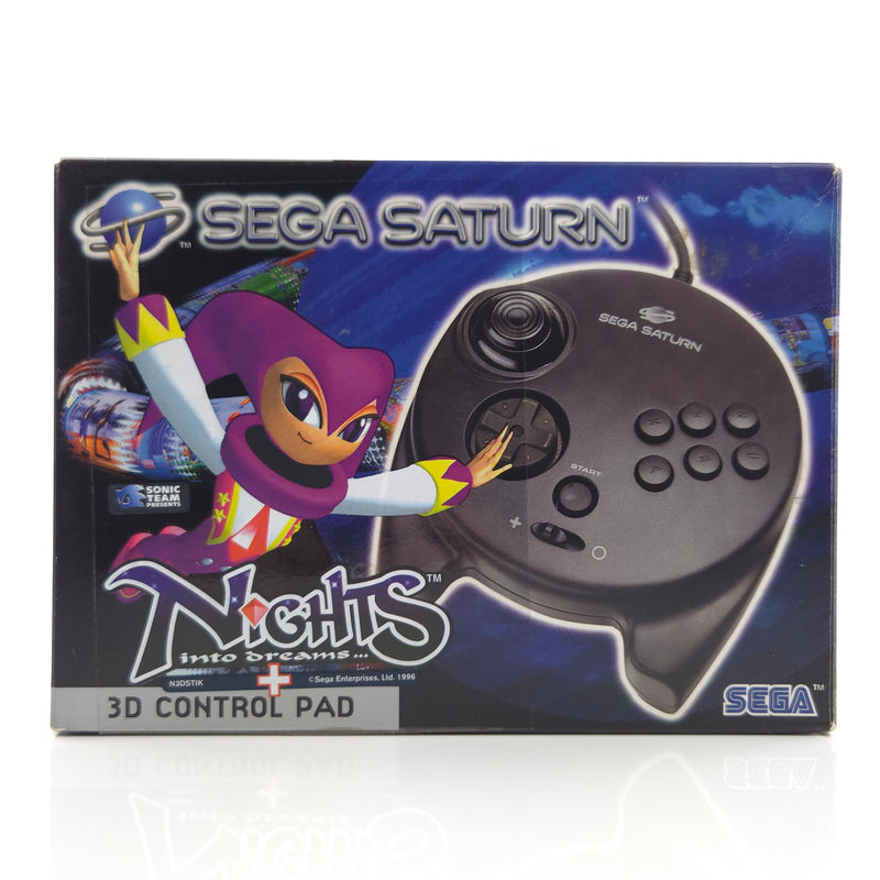 Sega Saturn Spiel : Nights into Dreams + 3D Control Pad Controller - OVP NEU 01