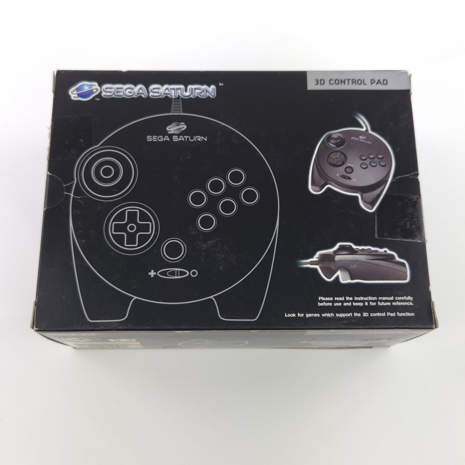 Sega Saturn Spiel : Nights into Dreams + 3D Control Pad Controller - OVP NEU 01