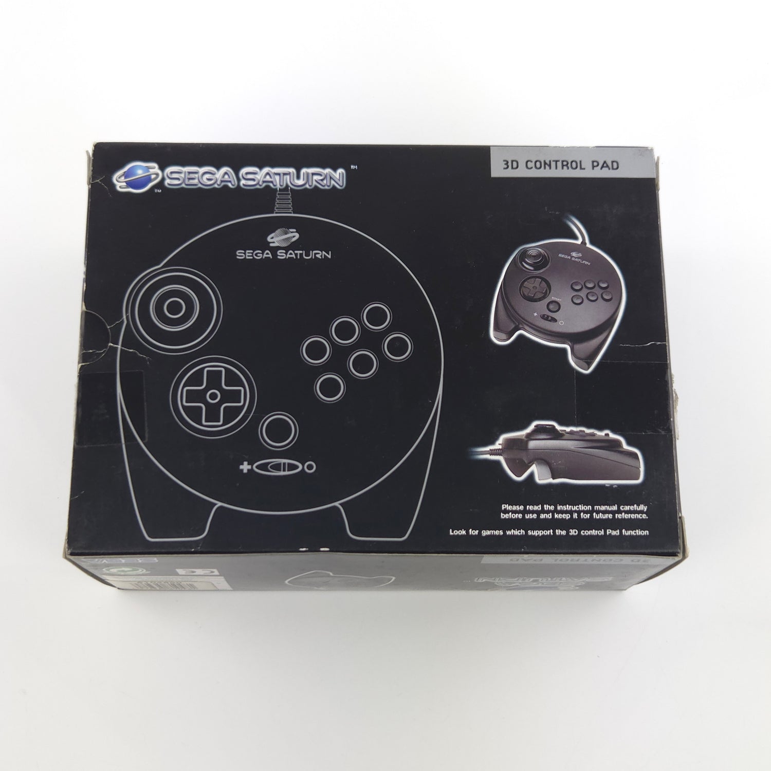 Sega Saturn Spiel : Nights into Dreams + 3D Control Pad Gamepad - OVP NEU 02