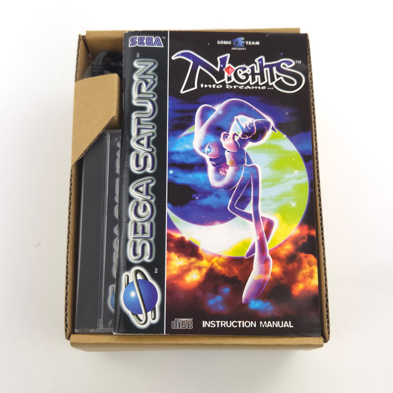 Sega Saturn Spiel : Nights into Dreams + 3D Control Pad Gamepad - OVP NEU 02