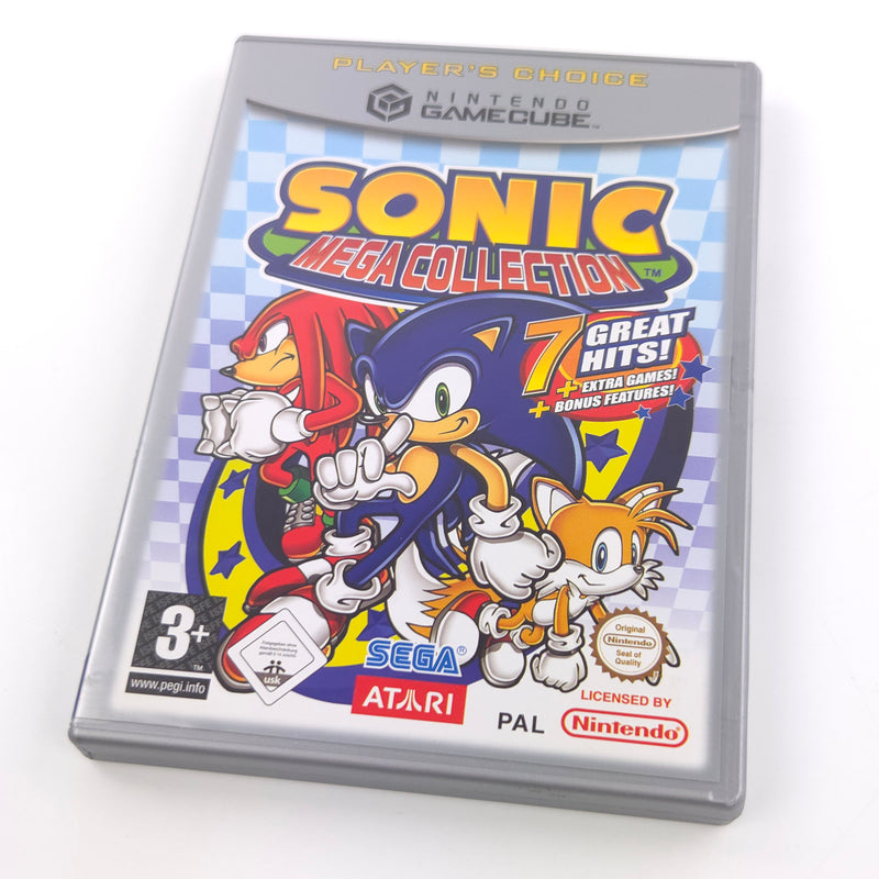 Nintendo Gamecube Spiel : Sonic Mega Collection - CD Anleitung OVP / GC PAL